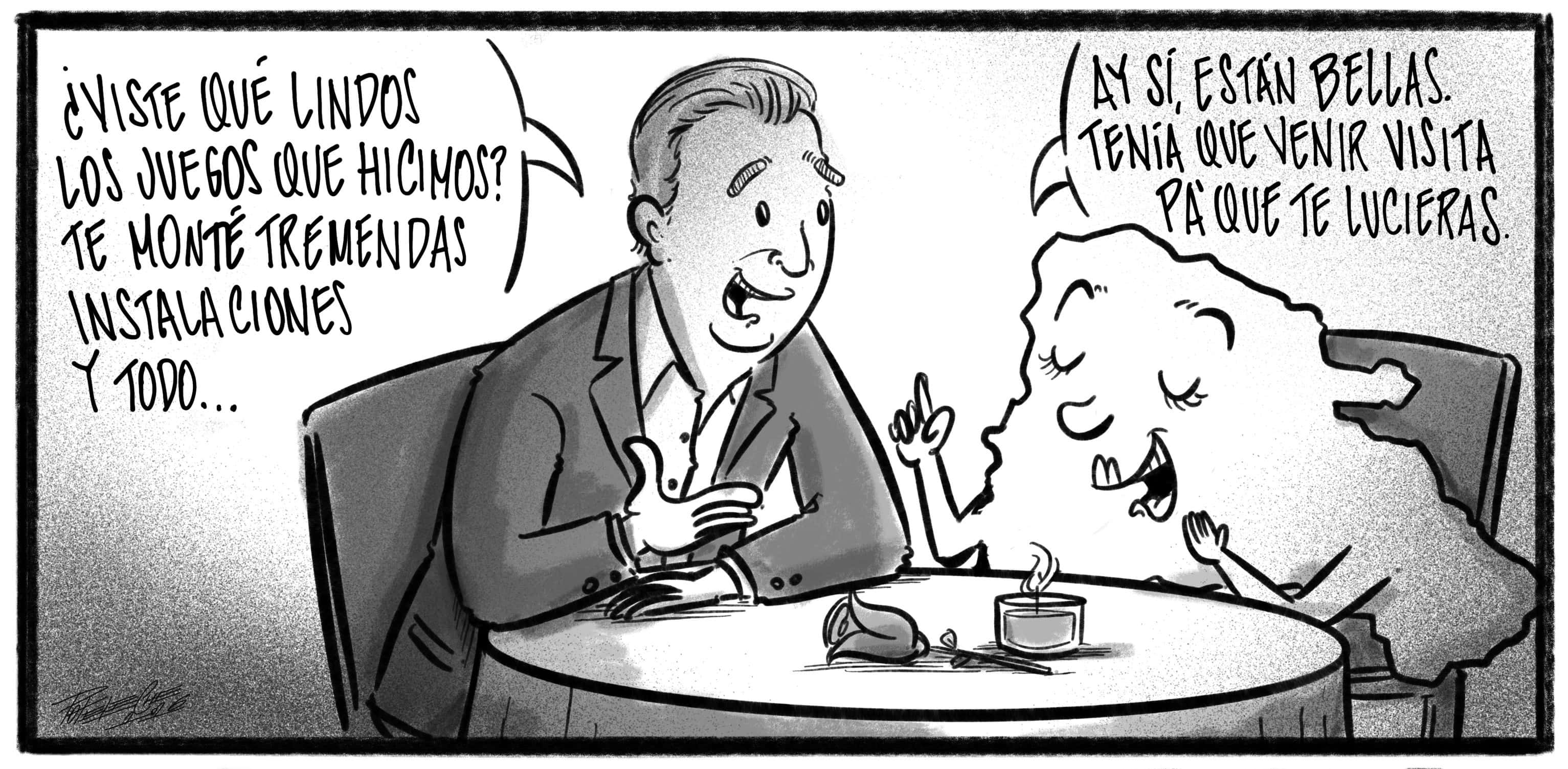 Caricatura de Noticiero Poteleche 11 agosto 2026