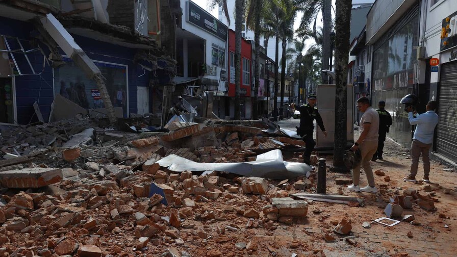 Estados Unidos ofrece apoyo a Colombia tras el potente terremoto de magnitud 7.4 Estados Unidos ofrece apoyo a Colombia tras el potente terremoto de magnitud 7.4