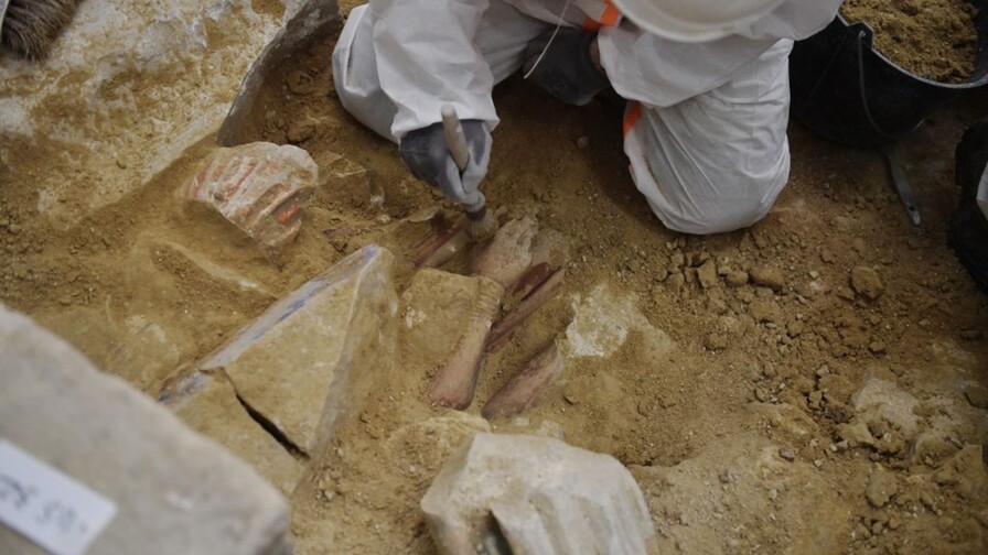 Hallan en Suecia los restos de una mujer embarazada de hace 9,000 años
