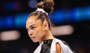 Hezly Rivera, hija de dominicanos, repite haza&ntilde;a de Simone Biles y brilla en la gimnasia de EE. UU.