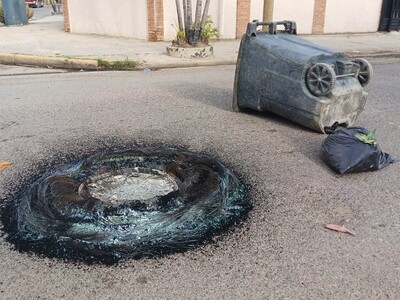 Huelga en Moca y Navarrete afecta actividades comerciales
