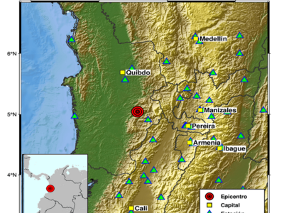 Temblor Colombia: sismo de magnitud 6.7 reportado en Chocó