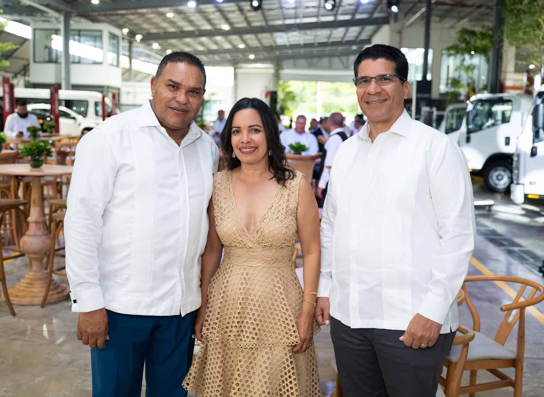 Antonio Ochoa, Aritza Castillo y Anthony Ochoa.