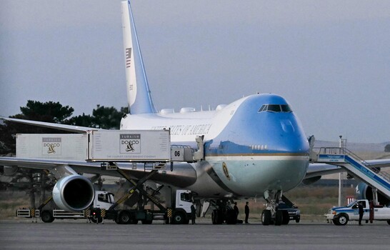 Trump dice que cambi&oacute; de avi&oacute;n en Turqu&iacute;a por acatar las indicaciones del Servicio Secreto
