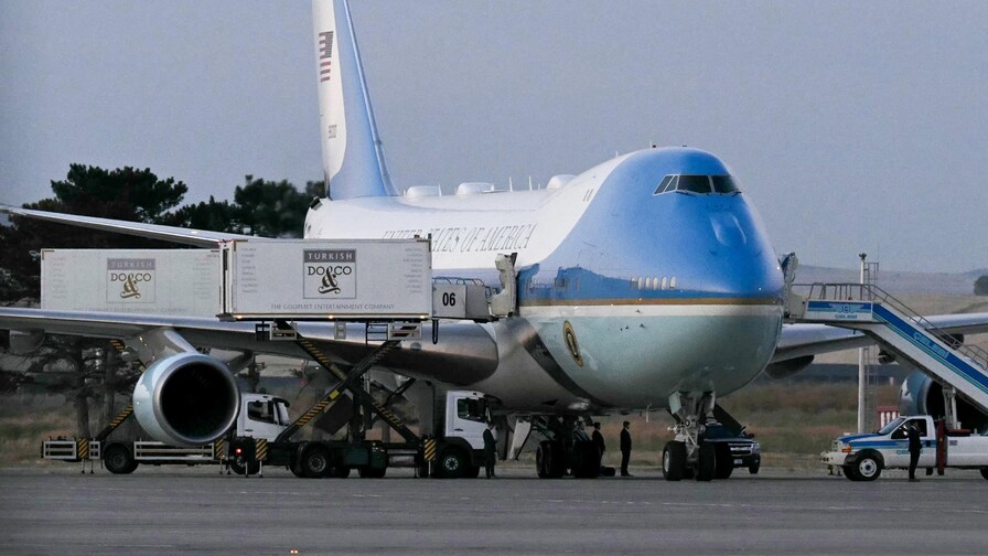 Trump salió en secreto de Turquía ante una supuesta amenaza iraní Trump salió en secreto de Turquía ante una supuesta amenaza iraní