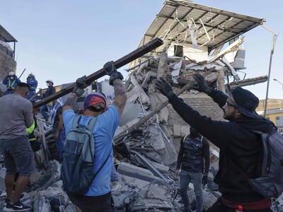 El terremoto en Colombia ha dejado muertes y edificios colapsados