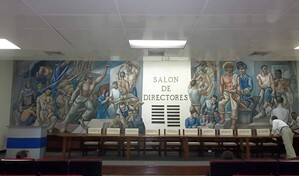En peligro el mural de Jos&eacute; Vela Zanetti en el hospital Salvador B. Gautier