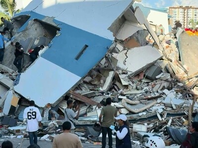 Prosigue la búsqueda de sobrevivientes tras el terremoto en Colombia