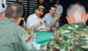 Ej&eacute;rcito colombiano despliega m&aacute;s de 180 rescatistas para buscar v&iacute;ctimas entre escombros