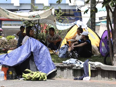 El oasis de los albergues tras el terremoto en Colombia