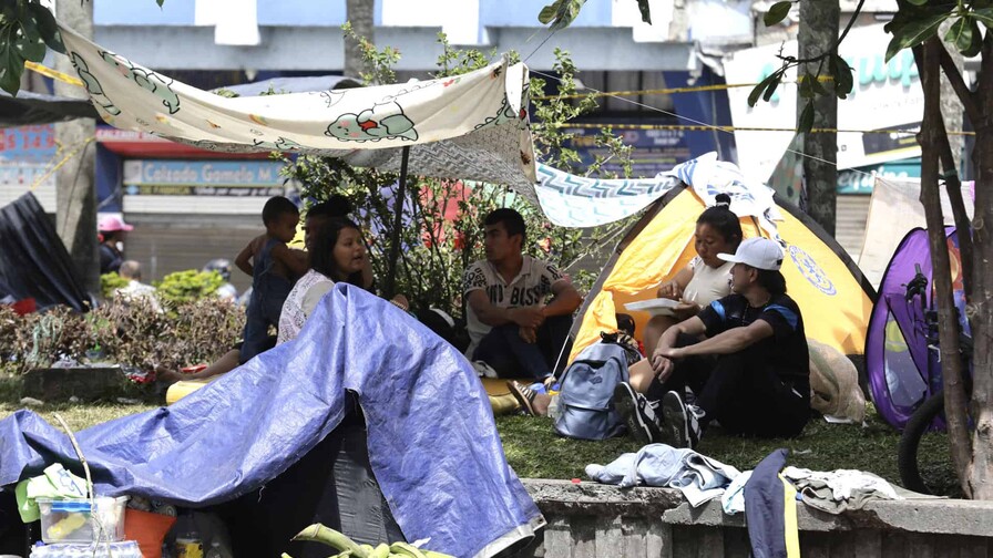 Los albergues, un oasis para las familias que perdieron todo por el terremoto en Colombia Los albergues, un oasis para las familias que perdieron todo por el terremoto en Colombia