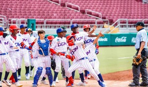 Dominicana arrolla a M&eacute;xico Verde y se queda sola en la cima de la Serie del Caribe Kids