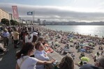El eclipse solar oscurece a España