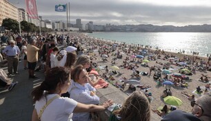 El eclipse solar oscurece a Espa&ntilde;a