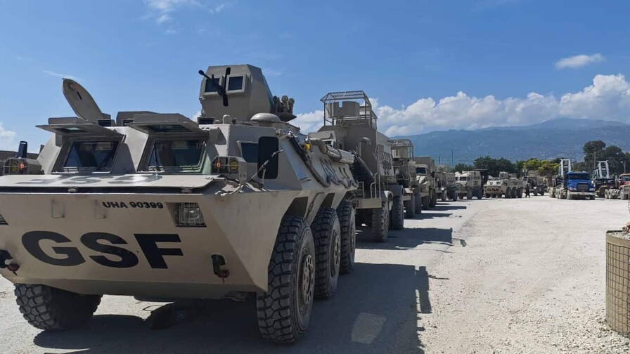La fuerza antipandillas amplía su operación fuera de Puerto Príncipe y llega a la zona Artibonito La fuerza antipandillas amplía su operación fuera de Puerto Príncipe y llega a la zona Artibonito