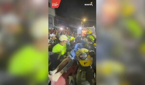 La hab&iacute;amos buscado tanto, dice madre de joven rescatada tras terremoto en Colombia