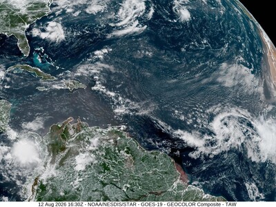La tormenta tropical Cristóbal se forma en el Atlántico