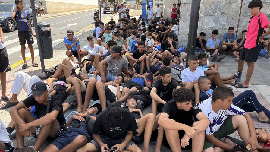 Marruecos vuelve a exigir a España la devolución rápida de sus menores desde Ceuta Marruecos vuelve a exigir a España la devolución rápida de sus menores desde Ceuta