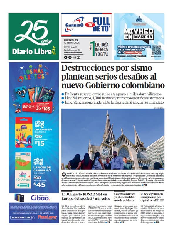 Día Jueves, 19 de Febrero de 2026 Edición 7251. Día Jueves, 19 de Febrero de 2026 Edición 7251.