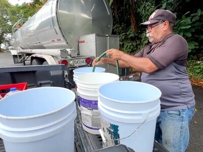 Sequía en Puerto Rico obliga al racionamiento del agua potable