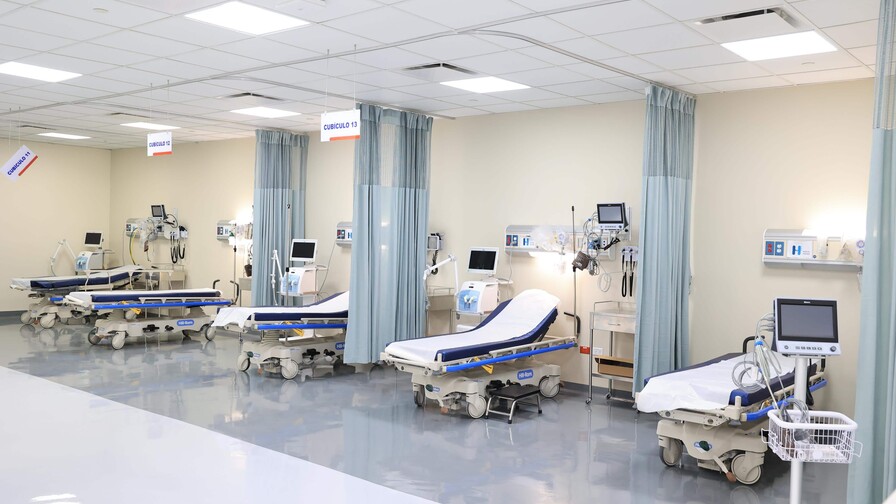 SNS afirma que m&aacute;s de la mitad de las camas de hospitales p&uacute;blicos est&aacute;n disponibles cada d&iacute;a