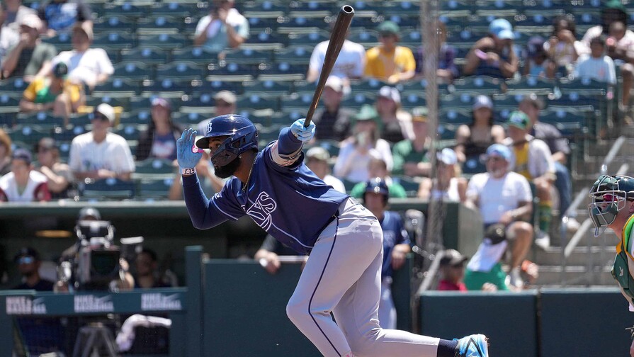 Junior Caminero aporta dos hits y una empujada para que los Rays cierren con 9-0 en la costa oeste Junior Caminero aporta dos hits y una empujada para que los Rays cierren con 9-0 en la costa oeste