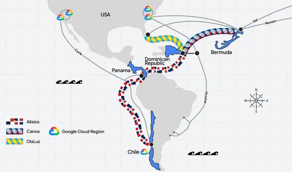 Paliza anuncia dos nuevos cables submarinos de Google para reforzar la conectividad de RD