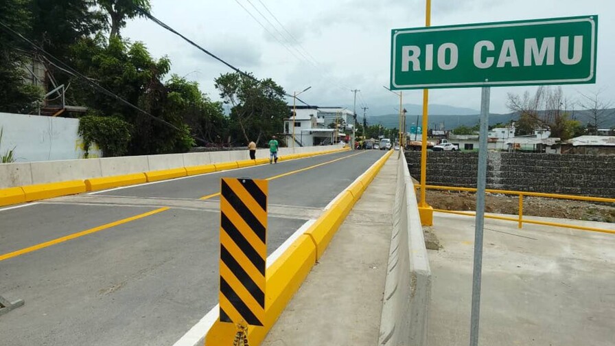 Obras Públicas abre al tránsito el puente Antonio Guzmán sobre el río Camú Obras Públicas abre al tránsito el puente Antonio Guzmán sobre el río Camú