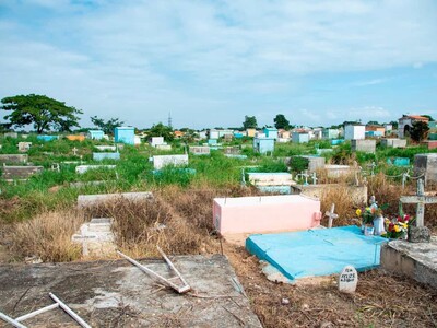 Cristo Salvador Cemetery Overrun By Coffin Thieves