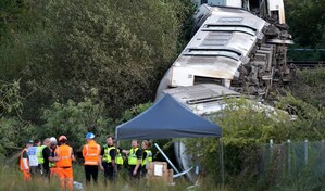 Descarrilamiento de un tren deja dos heridos graves en el sureste de Inglaterra
