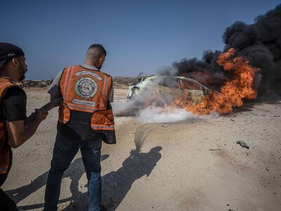 Dos muertos en bombardeos de Israel en Gaza