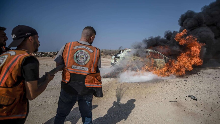 Dos muertos en bombardeos de Israel en Gaza rompen con la reducción del fuego israelí Dos muertos en bombardeos de Israel en Gaza rompen con la reducción del fuego israelí