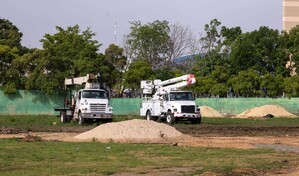 Dos plays del Centro Ol&iacute;mpico siguen en reparaci&oacute;n, luego de Santo Domingo 2026