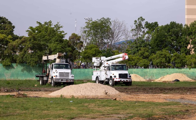 Dos plays del Centro Ol&iacute;mpico siguen en reparaci&oacute;n, luego de Santo Domingo 2026