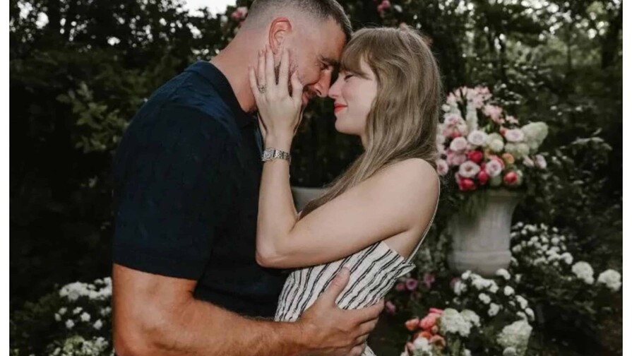 Taylor Swift y Travis Kelce quemaron la decoraci&oacute;n de su boda para evitar su reventa, seg&uacute;n medios