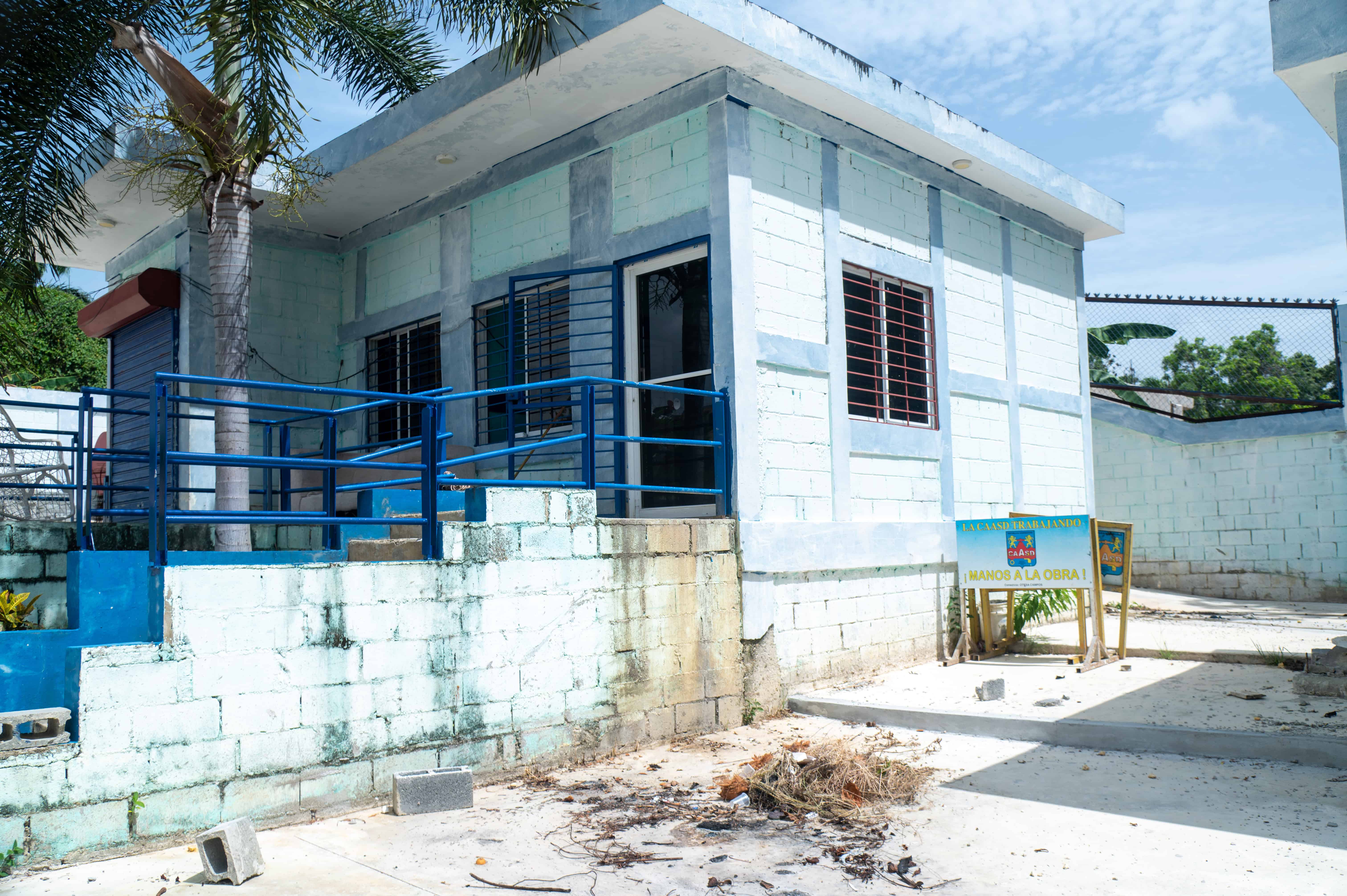 El lugar está en abandono.