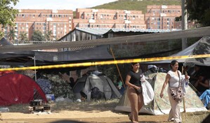 Unas 200 familias duermen en carpas en Cali temerosas de volver a sus casas tras terremoto
