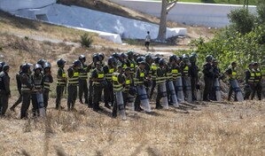 Marruecos eleva a 148 los migrantes interceptados cerca de la frontera con Ceuta