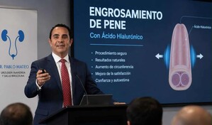 El doctor Pablo Mateo presenta procedimiento de engrosamiento de pene con &aacute;cido hialur&oacute;nico