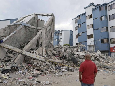 Terremoto en Colombia: muere mujer que duró más tiempo bajo escombros