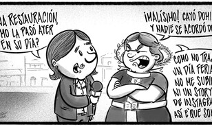 Caricatura de Noticiero Poteleche 17 agosto 2026