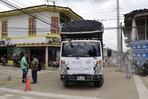 Los vehículos de Ayuda humanitaria toman las carreteras de Colombia ante la tragedia Los vehículos de Ayuda humanitaria toman las carreteras de Colombia ante la tragedia