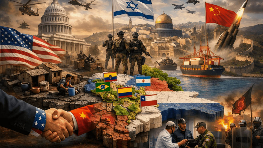 Derecha, Washington y Tel Aviv: la batalla por el mapa latinoamericano
