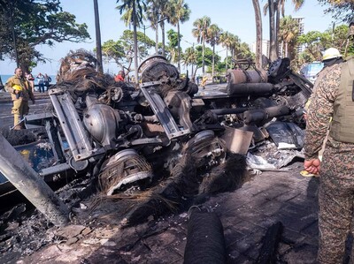 Incendio camión tanquero en Santo Domingo y regulaciones de tránsito