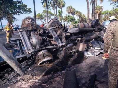 Dos muertos en accidente de tránsito en avenida George Washington