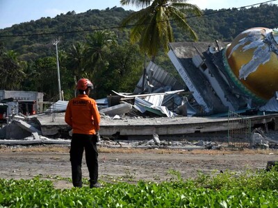 68 los muertos y a 213 los heridos tras terremoto en Indonesia
