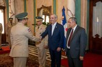 Abinader juramenta a los nuevos altos mandos de las Fuerzas Armadas y la Policía Nacional Abinader juramenta a los nuevos altos mandos de las Fuerzas Armadas y la Policía Nacional