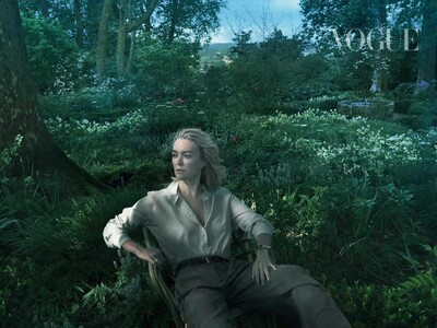 Marta Ortega, presidenta de Inditex, fotografiada para Vogue