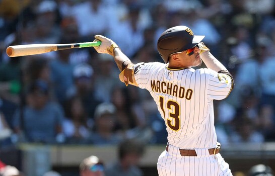 Manny Machado busca rescatar su discreta campa&ntilde;a llegando a los 400 jonrones