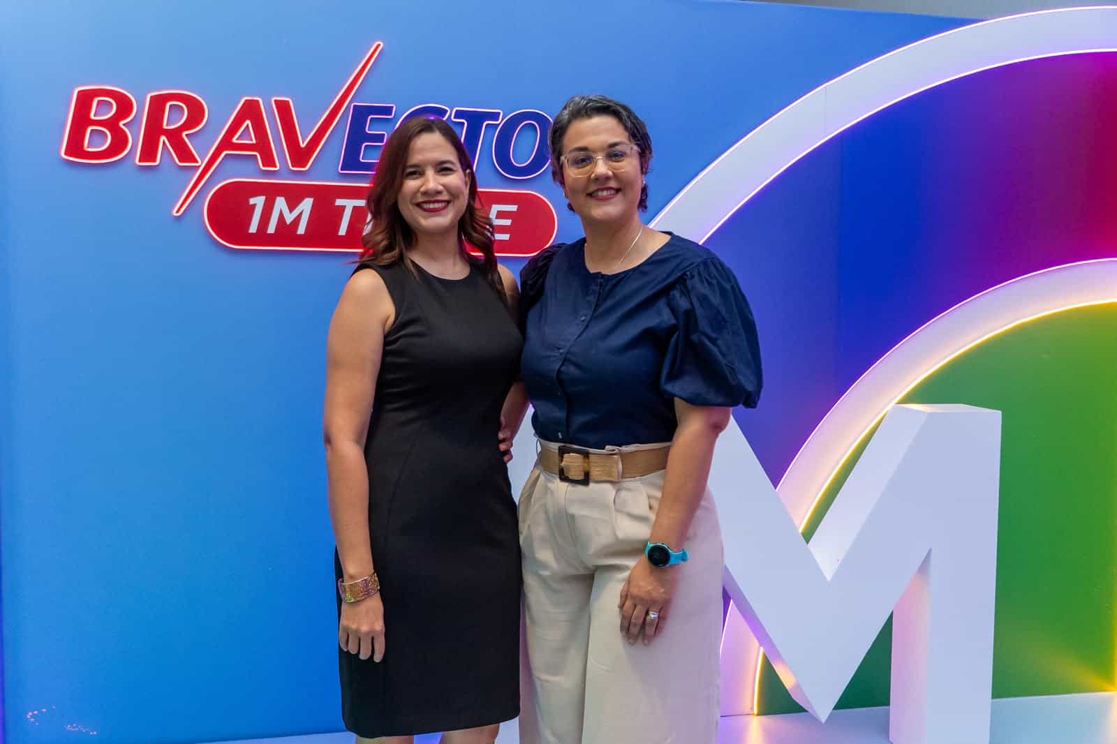 Aída Mercedes y Johanna Álvarez.